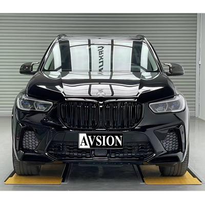 China Body Plastic Kit For BMW X5 G05 Upgrade To X5M Style With Set X5M Front Bumper Rear Bumper Grille for sale