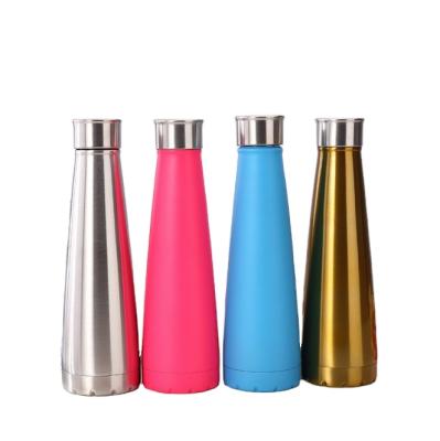 China 2019 New Design Durable Double Wall Stainless Steel Vacuum Flask Leakproof Insulated Water Bottle for sale