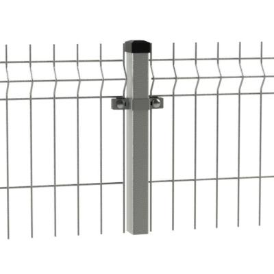 China Modern Heavy Duty Security 3d V Mesh Fencing Wire Fence 8 Ft Zinc Steel Fence for sale