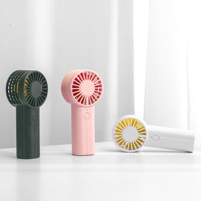 China Protable CYNRIN Logo Designs Rechargeable Mini Round Small Hand Kids Hands Cute Fan for sale