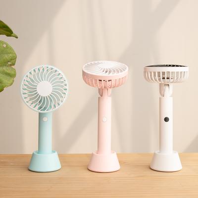 China CYNRIN Portable Outdoor Desktop Stand Mini Electric Fan Rechargeable for sale