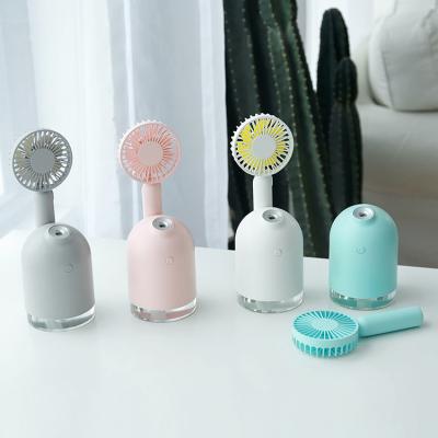 China CYNRIN OEM Portable Electric Water Jet Usb Humidifier And Fan Best Gift for sale