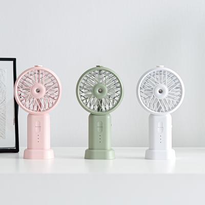 China CYNRIN Mini Tabletop Air Stand Fan Portable USB Cooler Rechargeable Mini Fan With Battery for sale