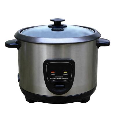 China Wholesale Mini Cooker Kitchen Appliances Stainless Steel Cylinder Electric Rice Cooker Low Power Consumption 1.2l-2.8l for sale