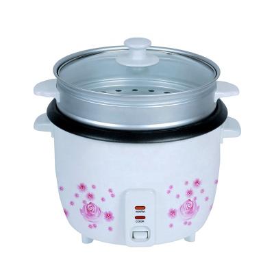 China 1.8L Low Power Consumption Cylinder Kitchen Appliances Liner Stainless Steel Non-stick Portable Electric Rice Cooker with steame for sale