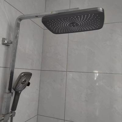 China Without Switch Gun China Manufacturer Product ABS Water Faucet Mixer Gray Shower Head for sale