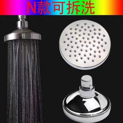 China Modern Hot Sale Overhead Rain Tops Rainfall Silver Accessory ABS 4 And 5inch Top Shower Head for sale