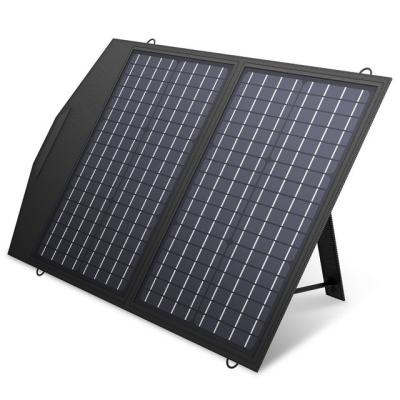 China Solar energy is converted into electricity Monocrystalline silicon cell Photovoltaic 18V 3.3A 60W portable folding solar charge panel outdoor sun power solar panel for sale