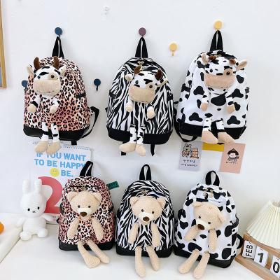 China Cute Cheap Wholesale Anti-theft Cute Bear Boy Girl Student Kindergarten Backpack Toddler School Bag For School Backpack Schoolbags boy for sale