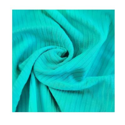 China High Quality Solid Color Tear-resistant 4*2 Rayon Knitted Fabric For Lady Garment for sale