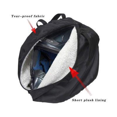 China Motto Factory Supplier New Product Cheap Custom Polyester Fiber Motorcycle Helmet Storage Bag 36.8x20x11400D for sale