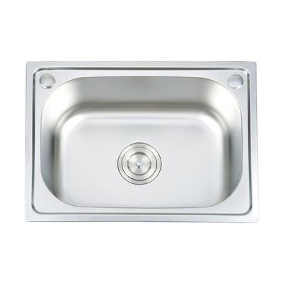 China Without Faucet JOYODO Custom Design Single Bowl Kitchen Sink 304 Stainless Steel Kitchen Sink for sale