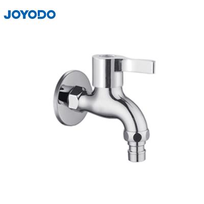 China Quick Open Brass Basin Water Tap Wall Mounted Bibcock for sale