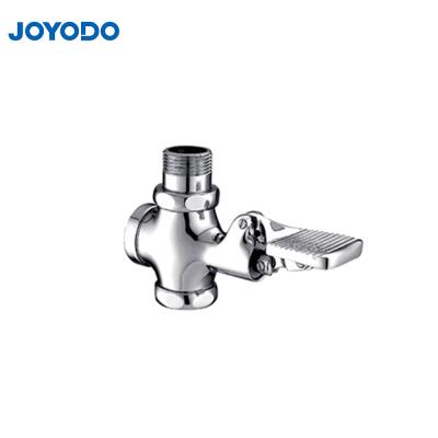 China Wall Mounted Toilet SS Brass Body Flush Toilet Pedal Angle Valve for sale