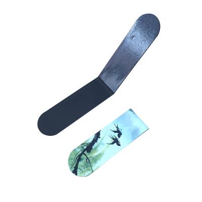 China China Custom Folding Magnetic Bookmark / Full Color Printing Paper Bookmark for sale