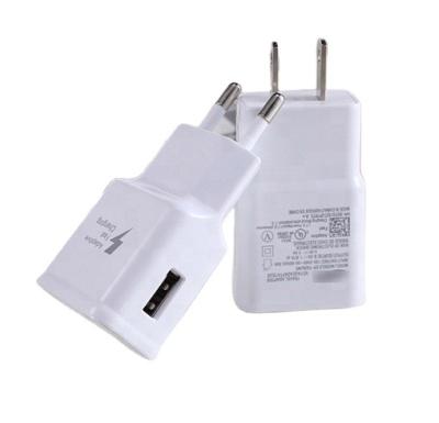 China Fine-grained head with colorful line 5v1a charger usb V8 head IC solution mobile phone charger MYT050100 for sale