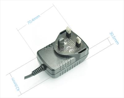 China 6V 2A Power Adapter UK Plug With BS Certificate Approval MYT62000 for sale