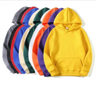 China High Quality Men's Breathable Unisex Hoodies And Sweatshirts Custom Made Loose Oversized Solid Color Cropped Sweater Logo Sweatshirts for sale