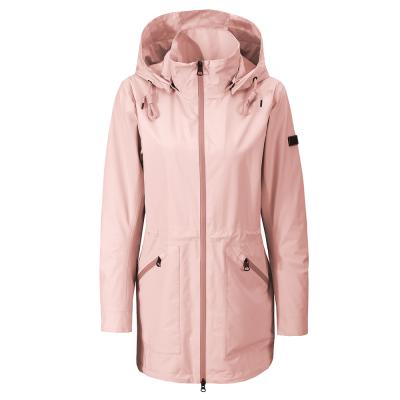 China Sale 100% Polyester Functional Women's Coats And Jackets Windproof Waterproof Lightweight Warm Windproof for sale