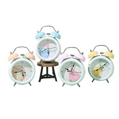 China 3 Inch Radio Alarm Clock Decoration Metal Double Bell Fruit Home Series for sale