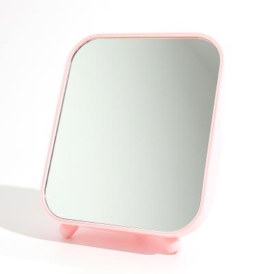 China Table Coastal Square Household Portable Storage Makeup Mirror for sale