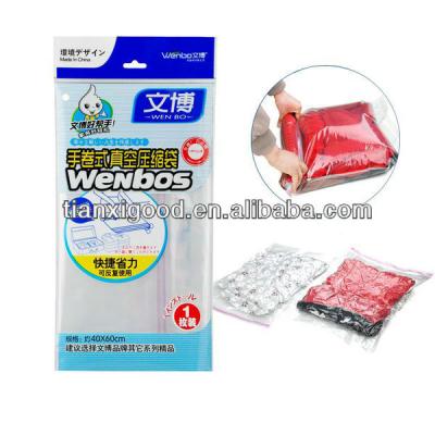 China Best Selling Viable Resealable Clear Plastic Products Vacuum Storage Bags for sale