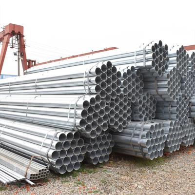 China Liquid Pipe Hot Dip Galvanized Steel Tube Pre Galvanized Pipe Furniture Steel Tube Round Gi Pipe Steel Pipe for sale