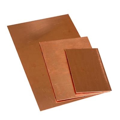 China Electronic Field Copper Plate / Copper Sheet for sale