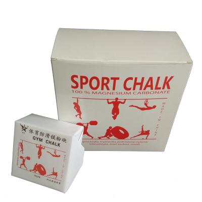 China 56g 2oz Non Slip and Rub Chalk Block Magnesium Carbonate Chalk Blocks for sale