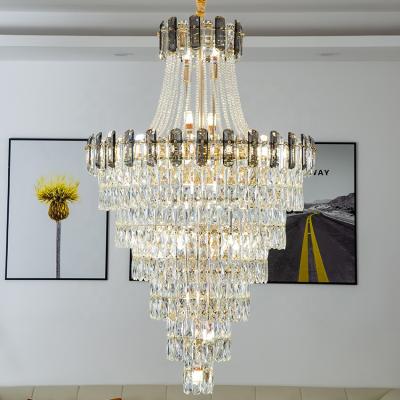 China Modern Factory Wholesale Crystal Lamp Lighting Chandelier Luxury Hotel Light Pedant Lamp for sale