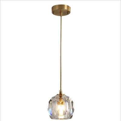 China Wholesale Luxury Kitchen Crystal Chandelier Hanging Pendant Lights Clear From Modern Chinese Factory for sale