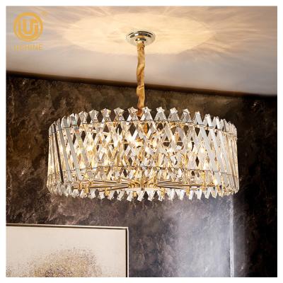 China Designer Classic Modern Modern Room Decoration Pendant Lights Modern Home Ceiling Crystal Led Luxury Chandelier for sale