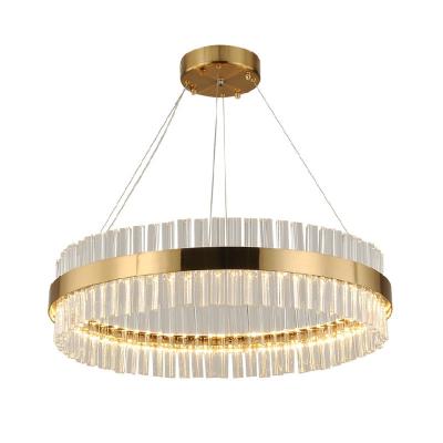 China Modern New Design Hanging Ceiling Pendant Lighting Luxury Modern Nordic Crystal Chandelier for sale