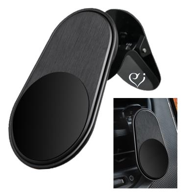 China Universal Car Support Mobile Phone Holder 360 Degree Rotating Magnetic Air Vent Car Mobile Phone Holder Mini Car Mount Magnetic Dashboard for Car for sale