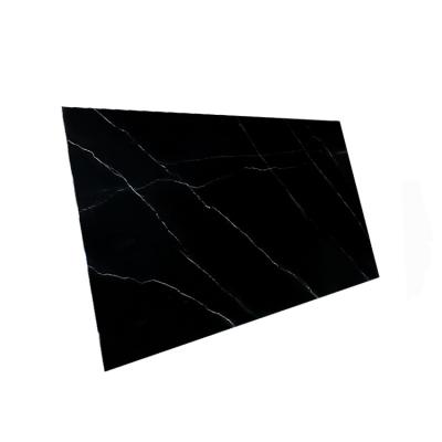 China Traditional high quality natural black and white marble stone slate tile polished countertop living room kitchen for sale