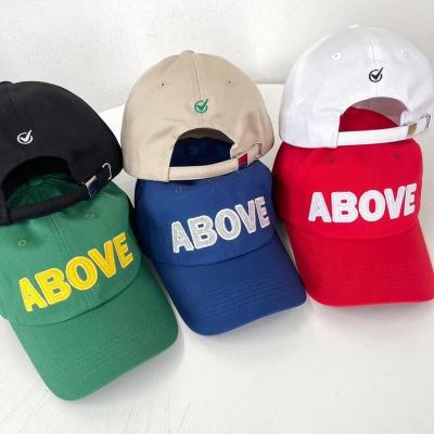 China JOINT Japanese Korean Style All-match Embroidered Hat Sun Protection Hat Influencer Female Online Letter Baseball Cap Peaks for sale