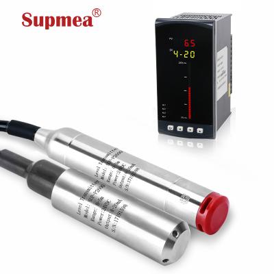 China Low Cost Submersible High Accuracy Temperature Liquid Water Level Transmitter Sensor for sale