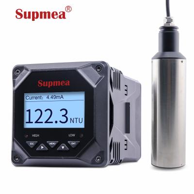 China industrial water turbidity meter water treatment turbidity sensor probe online water turbidity meter D 60mm* L 256mm for sale