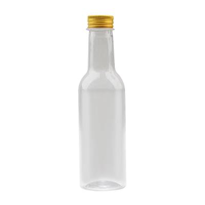 China New Empty Cosmetic Good Sealing Transparent Plastic 100Ml Bottle With Screw Cap for sale