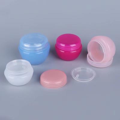 China Wholesale Cosmetic Mushroom Color PP Eye Face Cream 50G Plastic Cosmetic Jar for sale