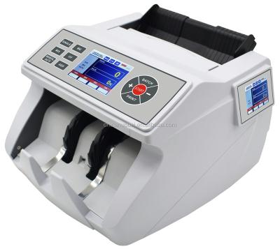 China Two TFT Display 2 TFT Display Bill Counter Money Detector For Indonesia Rupiah India Rupee Interdecile Difference INR Currency Counter for sale