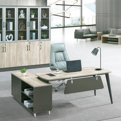 China Hot sale computer desk luxury office desk modern extendable CEO table manager desk for sale