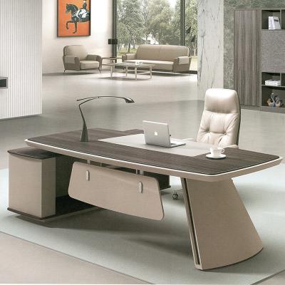 China Excellent Quality Office Boss Office CEO Executive Desk Expandable Table Desk for sale