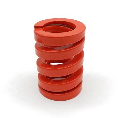 China DIH40-64 Coil In Red Color Stock Coated Heavy Load Die Spring for sale