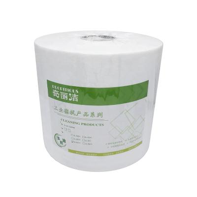 China Sustainable Economic Large Roll Meltblown Polypropylene Oil Absorbent Cloth Wipes for sale