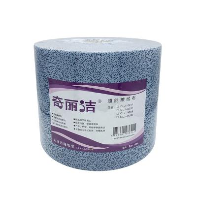 China Wood Pulp And Polypropylene Sustainable Nonwoven Oil Absorbent Industrial Wipes Roll for sale