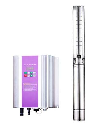 China High Quality Submersible All Stainless Steel AC Submerged Solar Pump System For Irrigation for sale