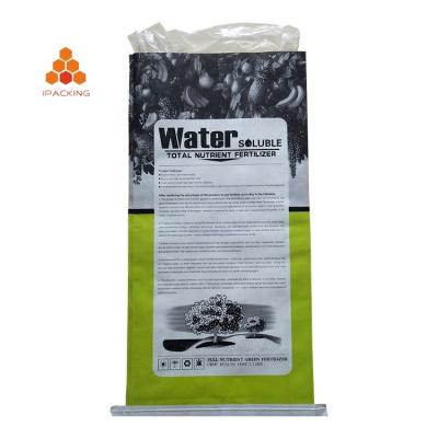 China Moisture Proof 15kg 20kg 40kg Customized PP Organic Fertilizer Packaging Laminated Organic Compost Bag for sale