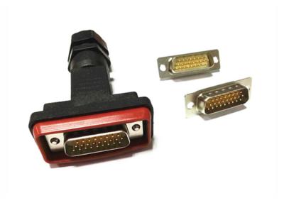 China D - Sub Female Waterproof Electrical Connectors 15 Pin With Straight Backs Hell for sale