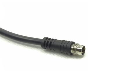 China Molding Cable M8 3 Pin Male Plug IP67 Waterproof , PVC Nylon ABS Material for sale